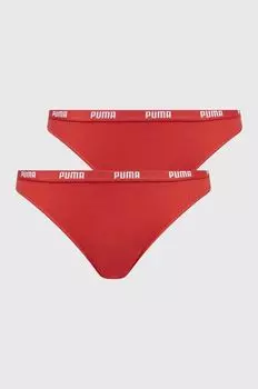 2 пары трусов Puma, красный