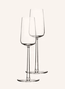 2 шт - Бокал для шампанского Iittala ESSENCE, 210 мл, белый