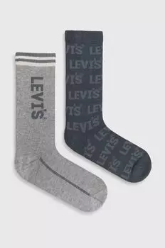 2 штуки носков Levi's, серый