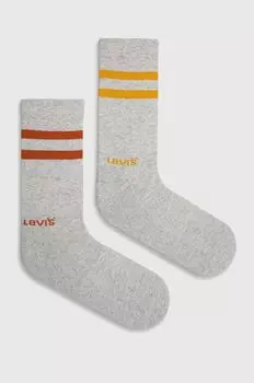2 штуки носков Levi's, серый