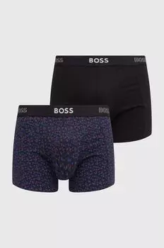 2 упаковки боксеров Boss, темно-синий