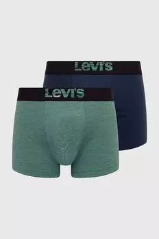 2 упаковки боксеров Levi's, зеленый