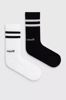 2 упаковки носков Levi's, черный