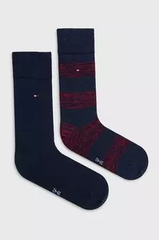 2 упаковки носков Tommy Hilfiger, темно-синий