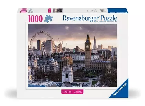 2D пазл Лондон, 1000 деталей Ravensburger