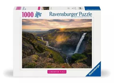 2D пазл, Скандинавский пейзаж, 1000 деталей Ravensburger