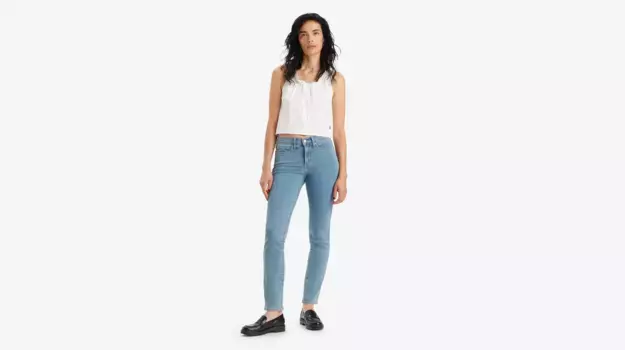 312 моделирующие узкие женские джинсы Levi's, цвет Best Option - Medium Wash