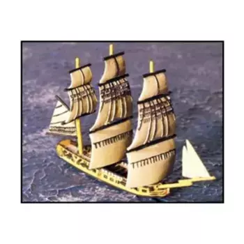 32-пушечный фрегат - HMS Cleopatra, Micronauts - Napoleonic Era Sailing Ships - Full Sail Sets (1:1200)