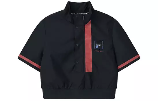 3.1 Phillip Lim X укороченное пальто женское темно-синего цвета Fila