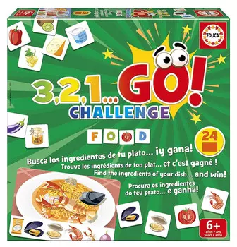 3, 2, 1... Вперёд!, Вызов: Еда, обучающая игра, Образование Educa