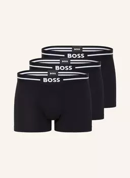 3 пары боксеров Boss, черный
