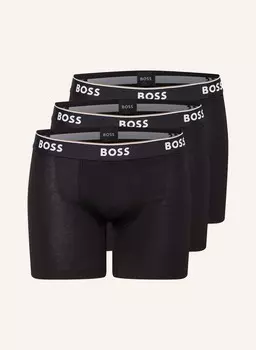 3 пары боксеров Boss, черный