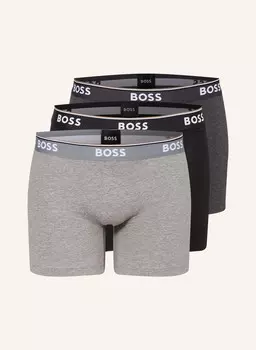 3 пары боксеров Boss, черный