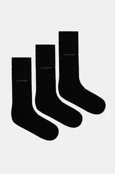 3 пары носков Calvin Klein, черный