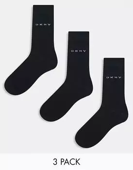 3 пары носков черного цвета DKNY