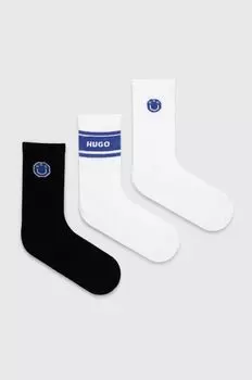 3 пары носков Hugo Blue, мультиколор