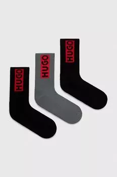 3 пары носков Hugo, зеленый