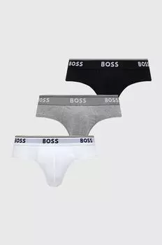 3 пары трусов Boss, белый
