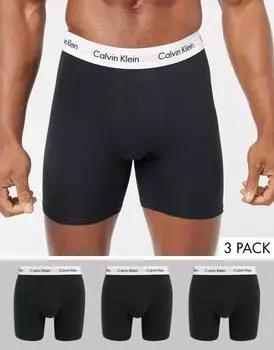 3 пары трусов-боксеров Calvin Klein