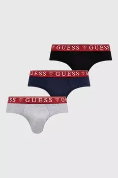 3 пары трусов Guess, серый