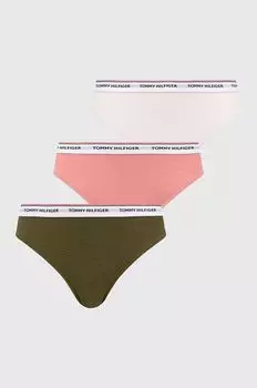 3 пары трусов Tommy Hilfiger, розовый