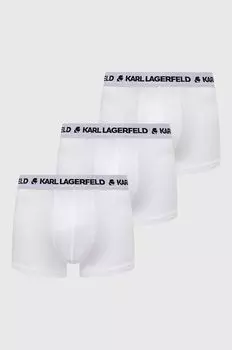 3 штуки боксеров Karl Lagerfeld, белый