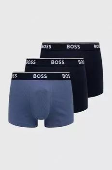 3 упаковки боксеров Boss, темно-синий