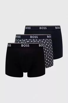 3 упаковки боксеров Boss, темно-синий
