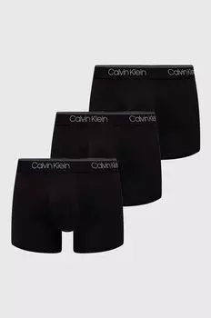 3 упаковки боксеров Calvin Klein Underwear, черный