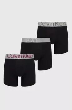 3 упаковки боксеров Calvin Klein Underwear, черный