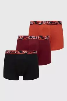 3 упаковки боксеров Guess, оранжевый