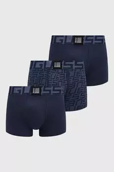 3 упаковки боксеров Guess, темно-синий