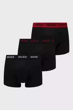 3 упаковки боксеров Hugo, черный