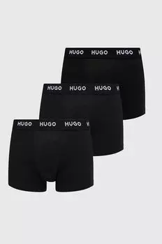 3 упаковки боксеров Hugo, черный