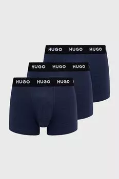 3 упаковки боксеров Hugo, темно-синий