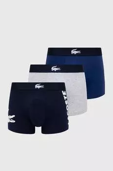 3 упаковки боксеров Lacoste, темно-синий