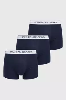 3 упаковки боксеров Polo Ralph Lauren, темно-синий