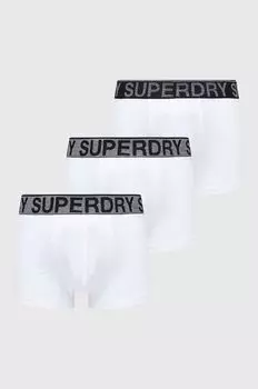 3 упаковки боксеров Superdry, белый