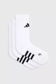 3 упаковки носков adidas, белый