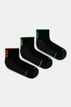 3 упаковки носков Fila, черный