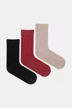 3 упаковки носков United Colors of Benetton, черный