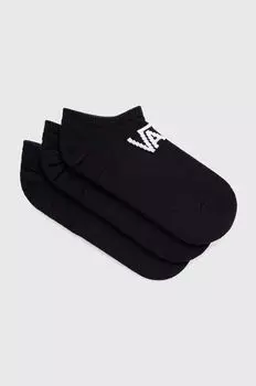 3 упаковки носков Vans, черный