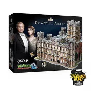 3D пазл Реббит 2в1, Downtown Abbey, 890 шт. Wrebbit