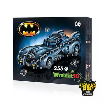 3D пазл Wrebbit, Бэтмобиль DC Comics, 255 шт.