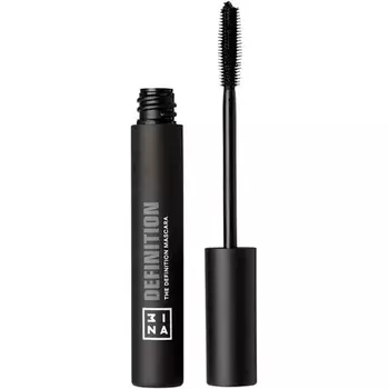 3INA Makeup The Definition Тушь для ресниц 900 Черная, стойкая с удлиняющим и моделирующим эффектом, сильнопигментированная