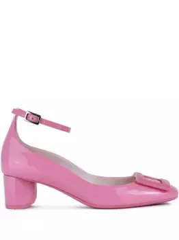 45-мм туфли-лодочки U-образной формы Roger Vivier, розовый