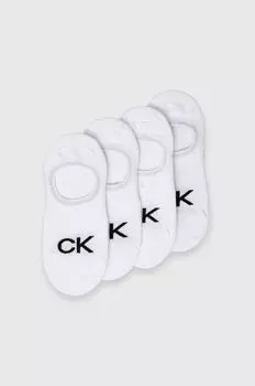 4 пары носков Calvin Klein, белый