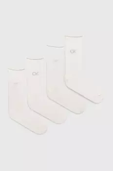 4 пары носков Calvin Klein, белый