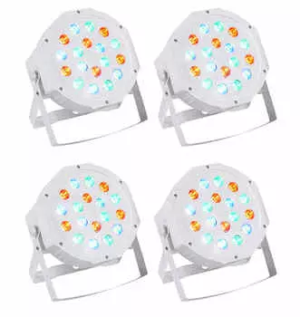 Прожектор Rockville RockPAR50 White LED RGB Compact