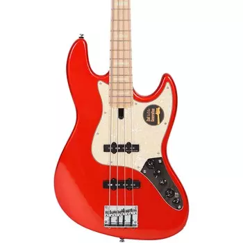 4-струнная бас-гитара Sire Marcus Miller V7 Swamp Ash, ярко-красный металлик